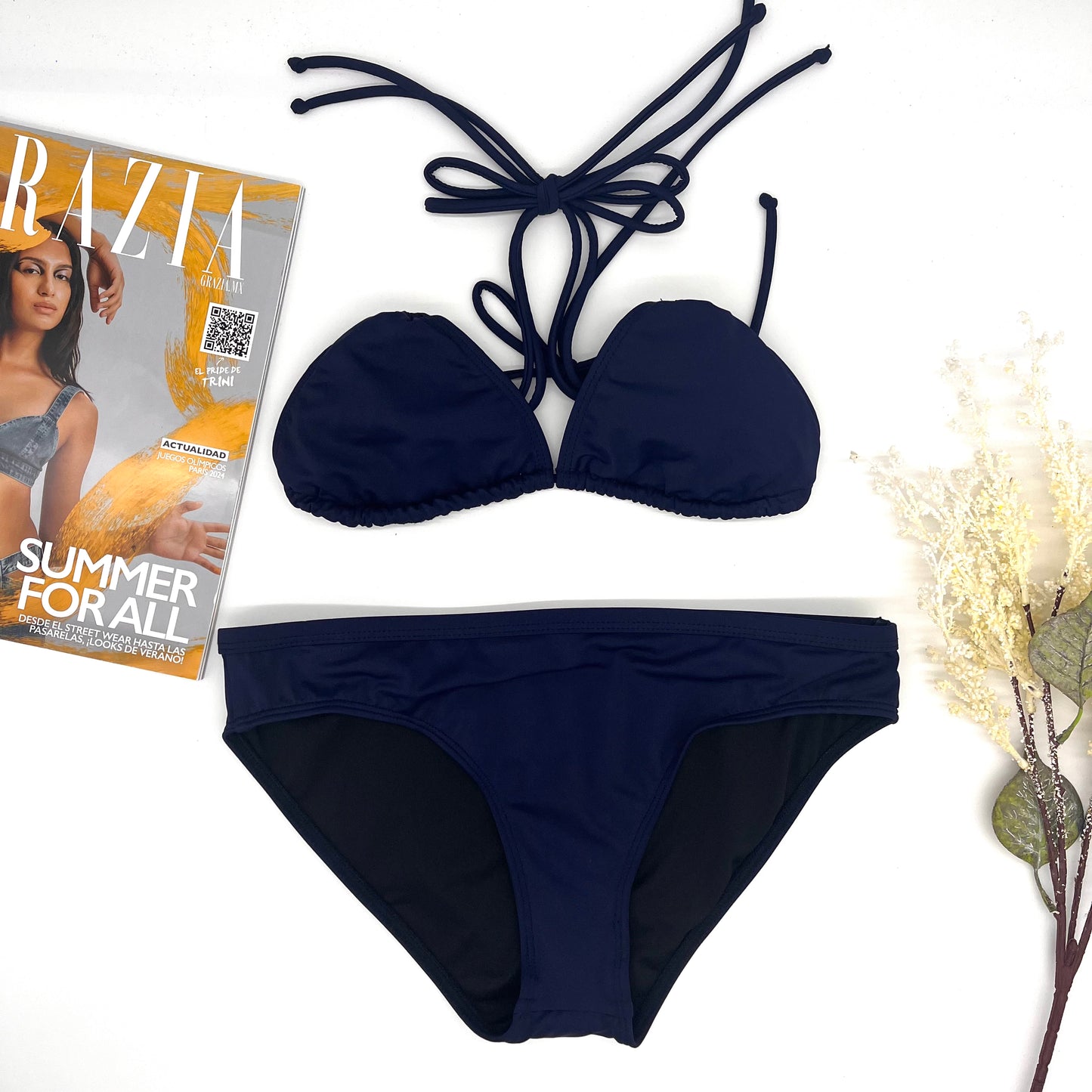 Bikini midnigt waves dos piezas