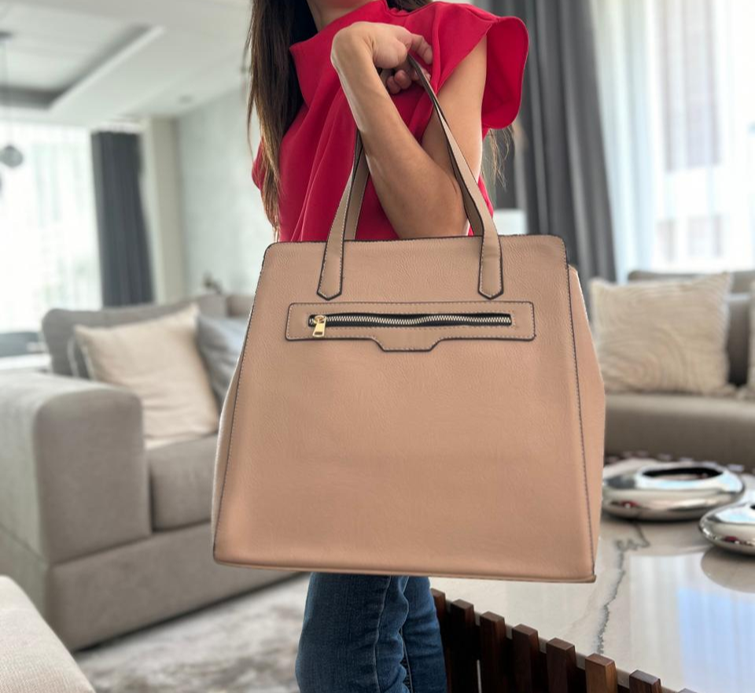 Bolso de Dama Modelo 4185 Café Claro