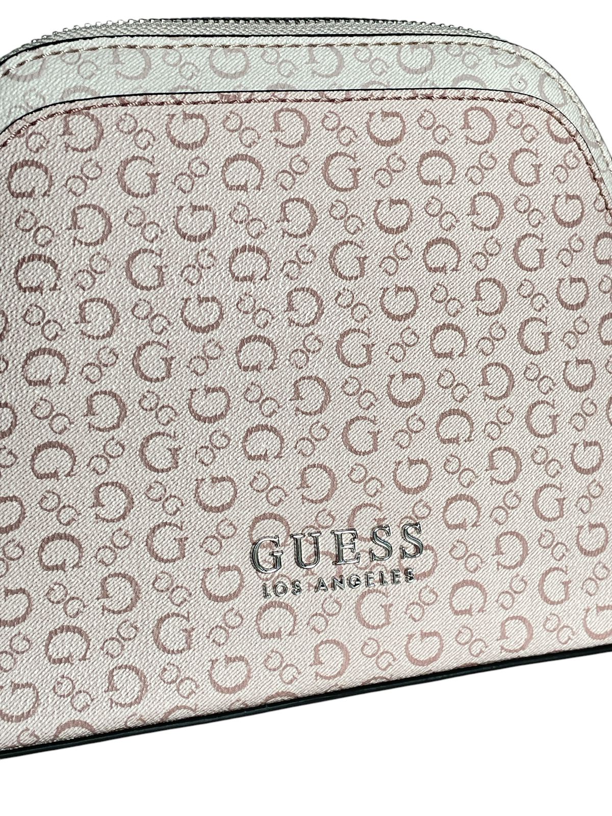Bolsa Guess Los Angeles Monogram Rosa