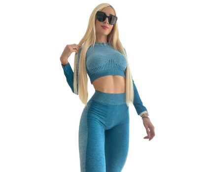 Conjunto Gym top + legging