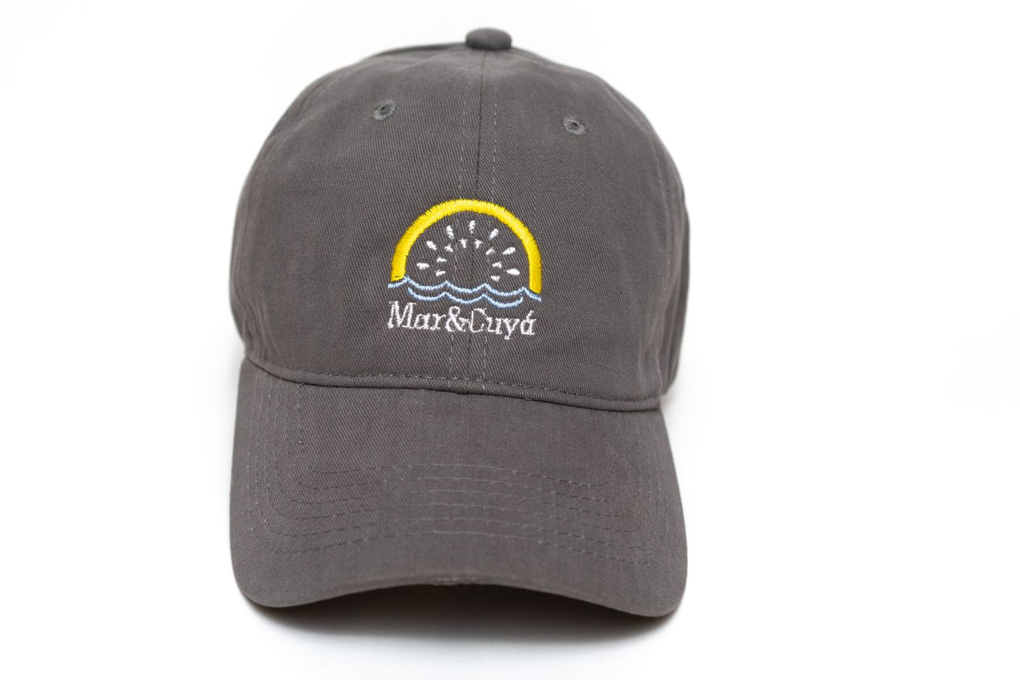 Gorras Mar&Cuyá  de color gris
