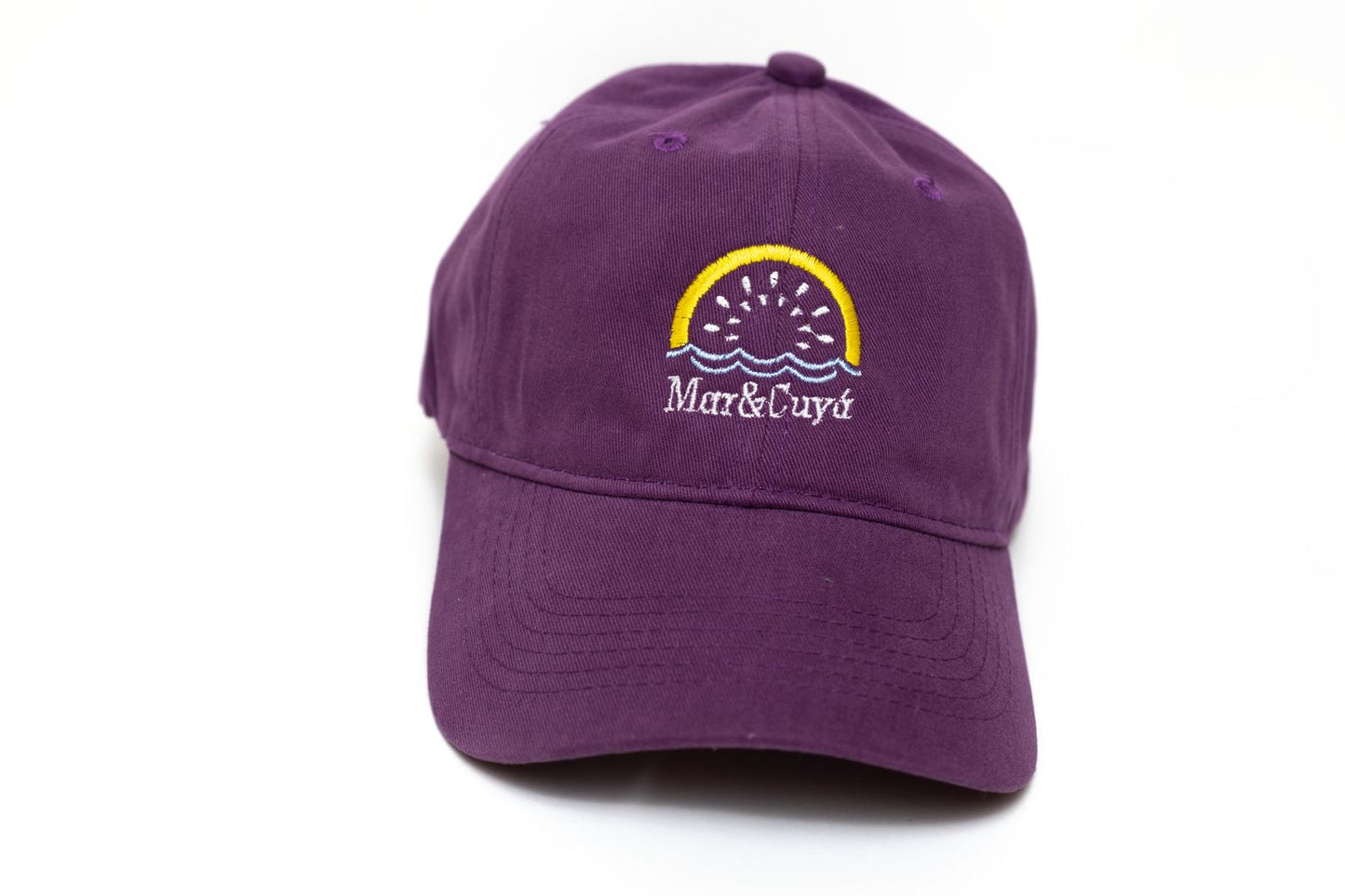 Gorras Mar&Cuyá color guinda