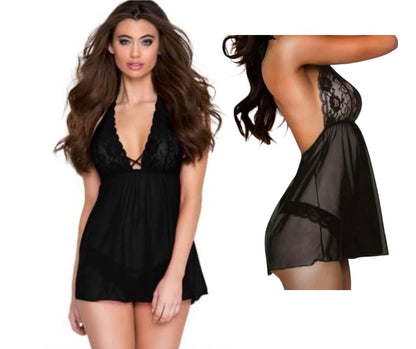 Conjunto vestido y tanga